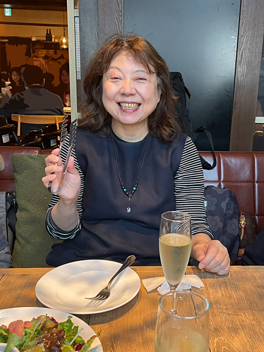 笑顔のさっちゃん